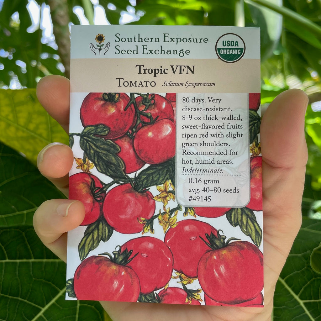 Tropic VFN Tomato Seed packet