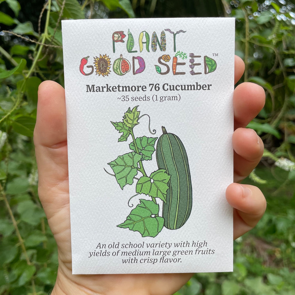 Marketmore 76 Cucumber Seed Packet