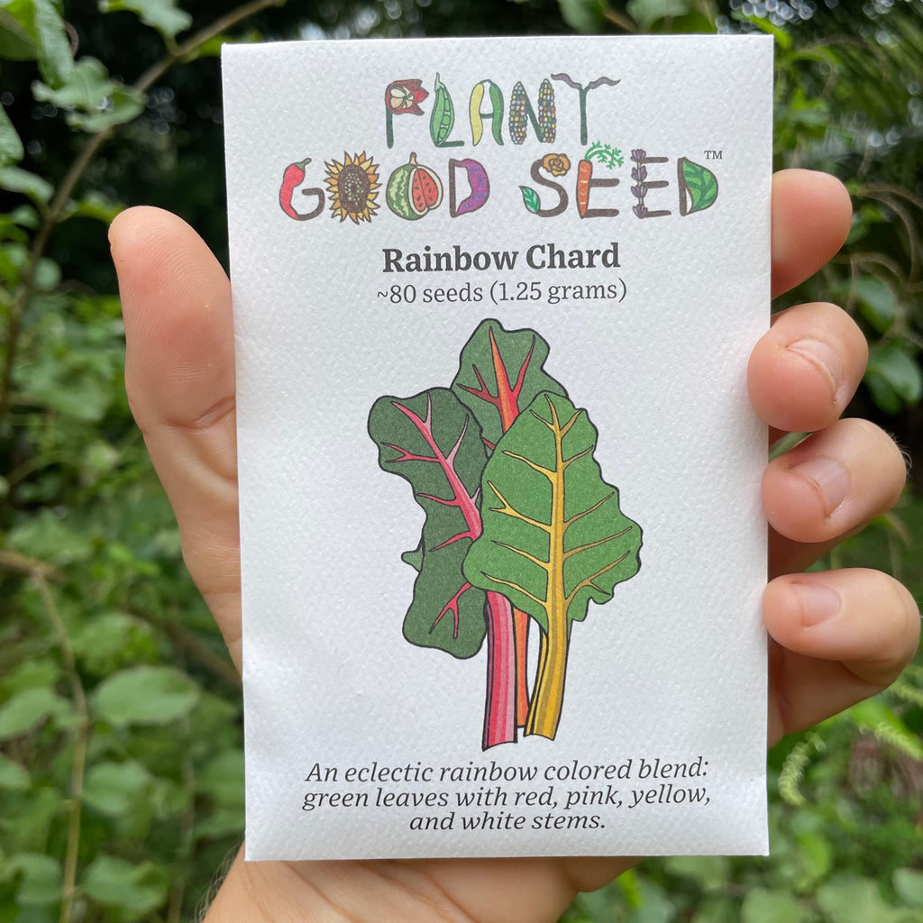 Rainbow Chard Seed Packet